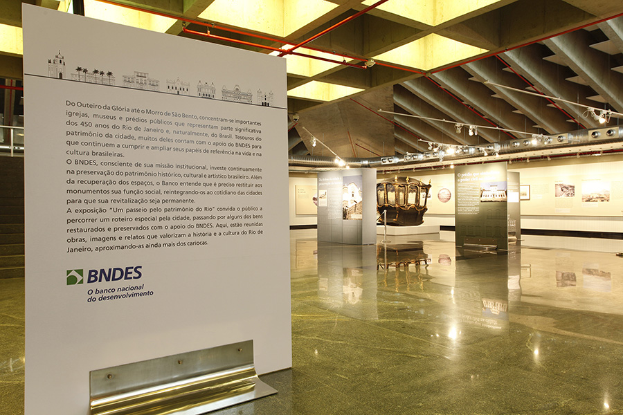 BNDES / Ambiente / Exposición Un paseo por el patrimonio de Rio de Janeiro
