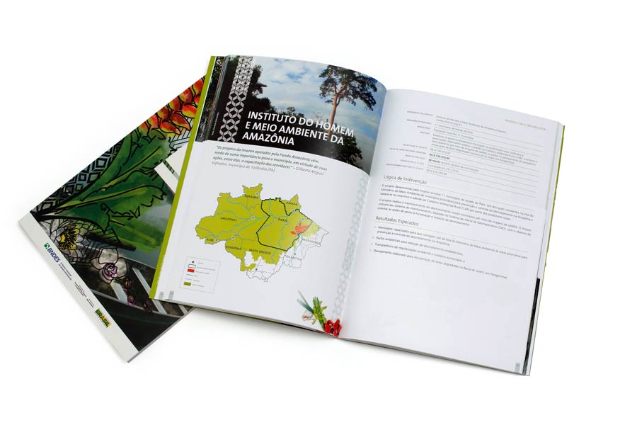 BNDES / Diseño Editorial / Informes Anuales del Fondo Amazonia