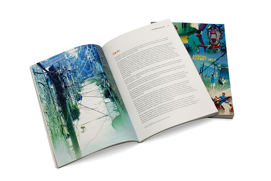 Fundación Gol de Letra  / Diseño Editorial / Informe Anual 2013