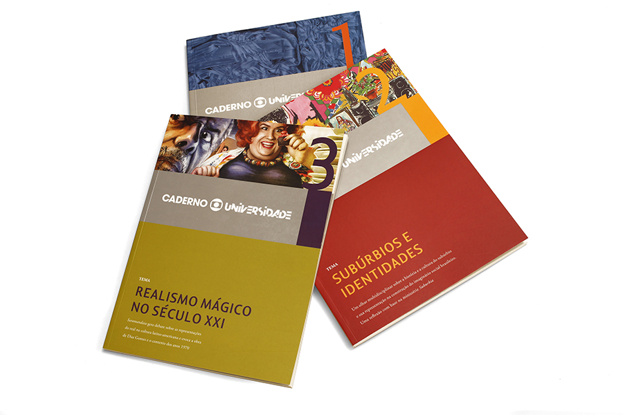 Rede Globo / Diseño Editorial / Cuadernos Globo Universidad