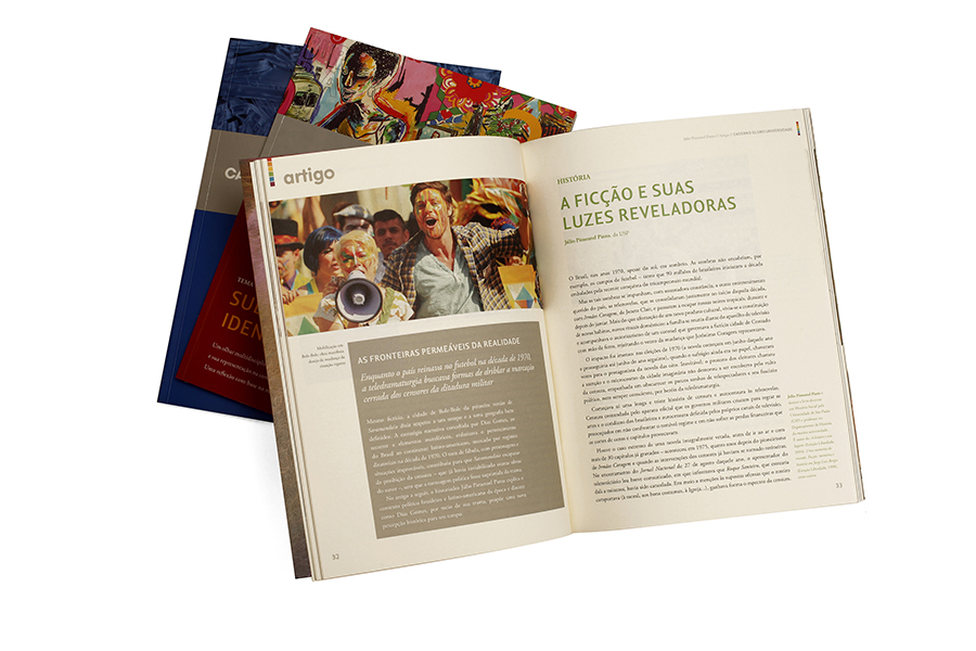 Rede Globo / Diseño Editorial / Cuadernos Globo Universidad