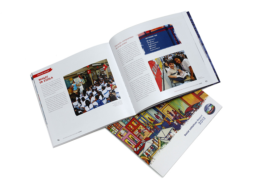 Rede Globo / Diseño Editorial / Informe Anual de Acciones Sociales