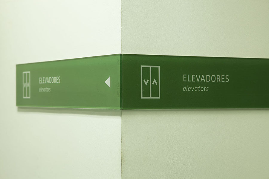Grand Hyatt Rio / Señalización/signage  / Back of House (BOH) del hotel