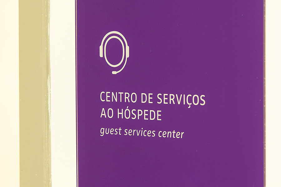 Grand Hyatt Rio / Señalización/signage  / Back of House (BOH) del hotel