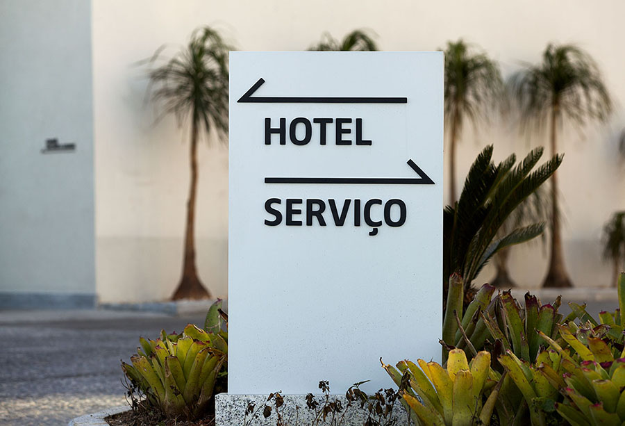 Grand Hyatt Rio / Señalización/signage / Front of House (FOH) del hotel