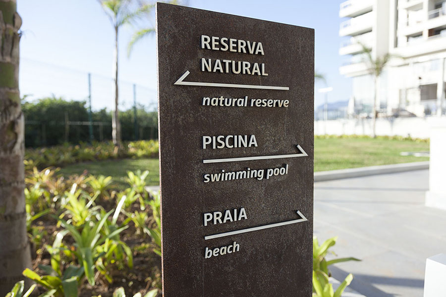Grand Hyatt Rio / Señalización/signage / Front of House (FOH) del hotel