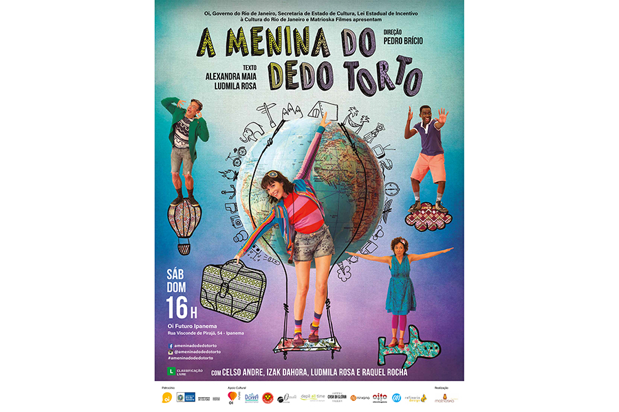 Matrioska / Diseño Promocional  / Obra de teatro infantil “A Menina do Dedo Torto”