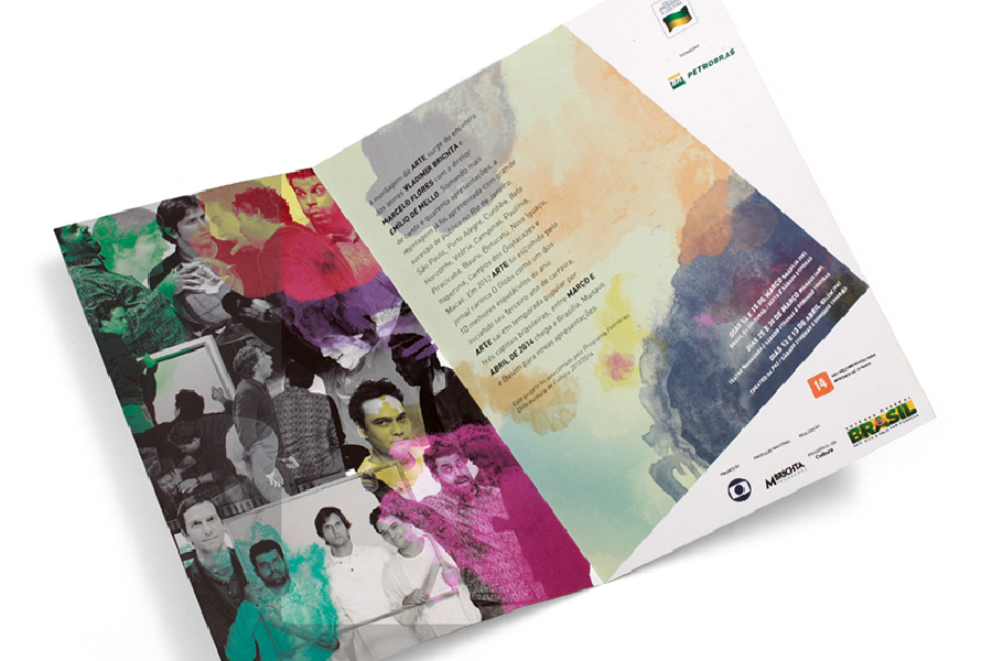 MBrichta Produções / Diseño Promocional  / Obra de teatro de Yazmina Rosa: Arte. 