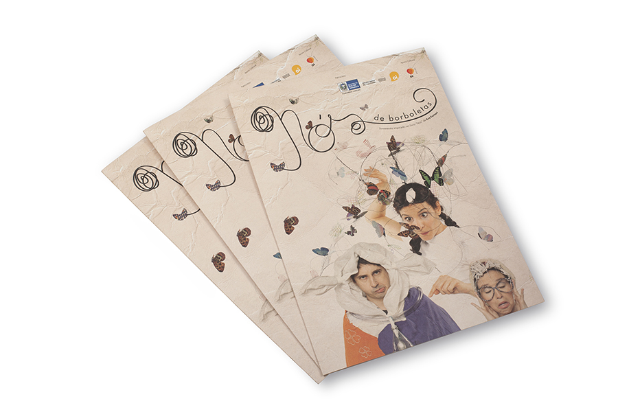 Oi futuro / Diseño Promocional  / Obra de teatro infantil "Nudos de Mariposas"